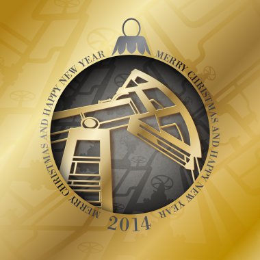 Petrol sanayi Noel tasarım.