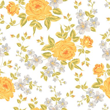 Luxurious color peony pattern. clipart