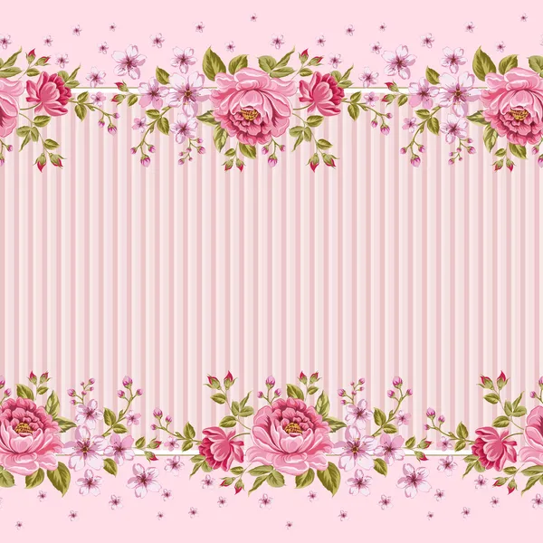 Pembe gül deseni sorunsuz duvar kağıdı.