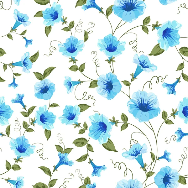 Motif floral sans couture — Image vectorielle