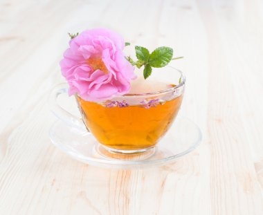 Vintage tarzı fincan çay