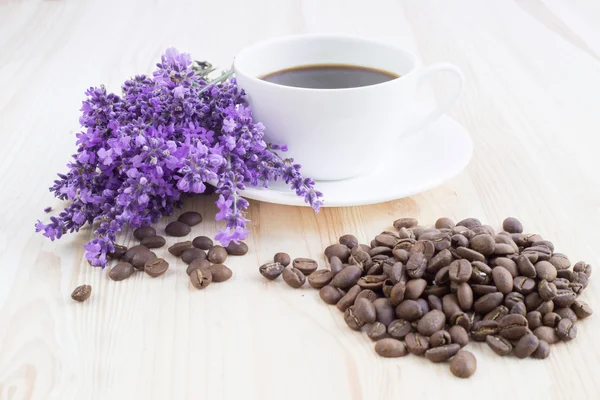 Aromatopf koffie. — Stockfoto