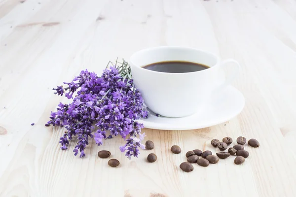 Aroma Xícara de café . — Fotografia de Stock