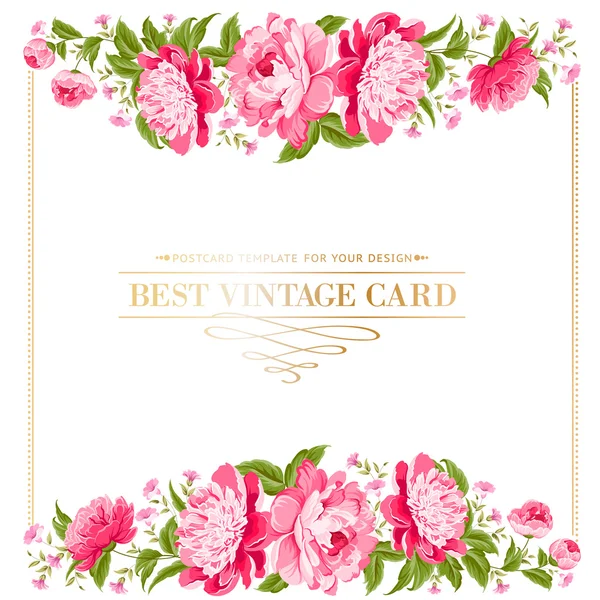 Luxurious vintage frame. — Stock Vector