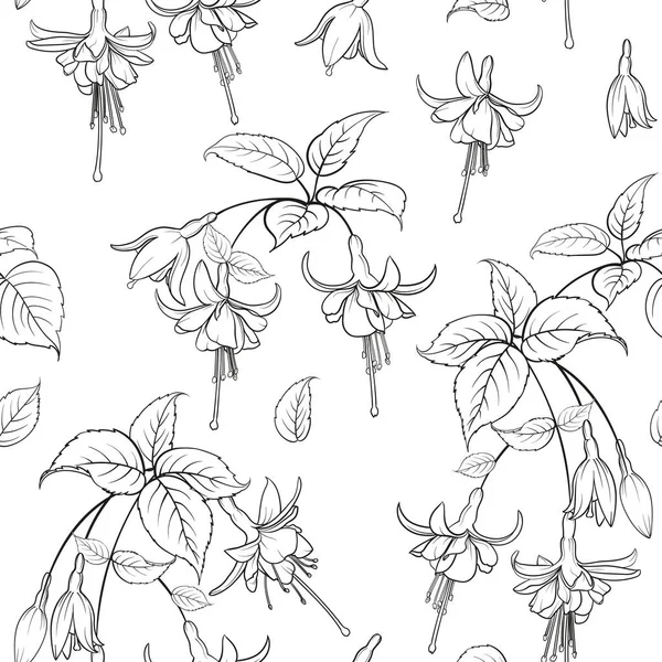 Beyaz arka plan üzerinde tropikal seamless modeli.