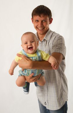 Mutlu baba ve oğul