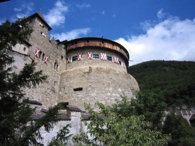 Lihtenştayn 'daki Vaduz Kalesi