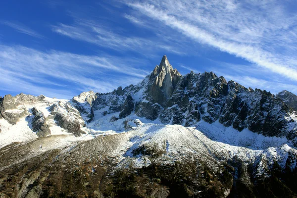 Les Drus Chamonix-Mont-Blanc France — Stock Photo, Image