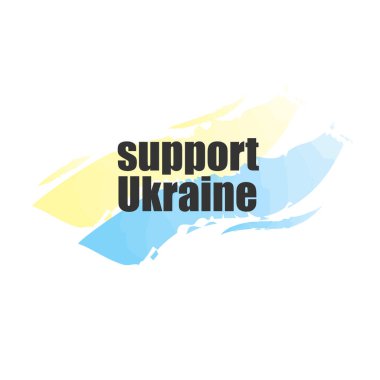 Ukrayna Bayrağı Ukrayna 'nın yanında duruyorum Ukrayna için dua ediyorum Savaşı durdurun.