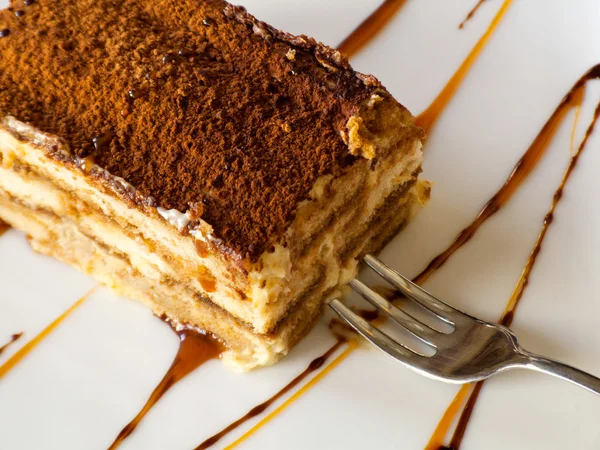 Bolo Tiramisu — Fotografia de Stock