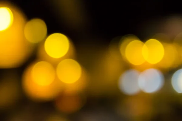 Abstract background of blurred lights with bokeh effect — Stock Photo, Image