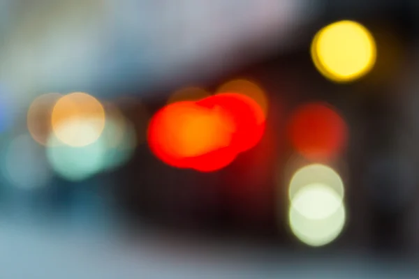 Cityscape eve bokeh — Stock Photo, Image