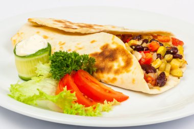 fasulye ve kabak börek