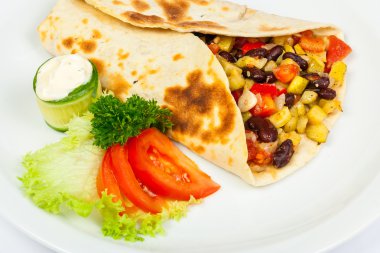 fasulye ve kabak börek