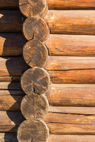 Struttura della parete in legno — Foto Stock