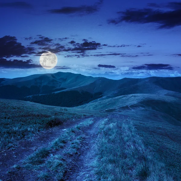 Caminhadas pela manhã à noite — Fotografia de Stock