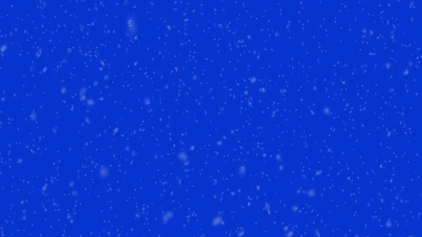 Nieve Realista Sobre Fondo Abstracto Espacio Copia Azul Renderizado —  Fotos de Stock