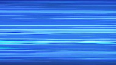 Anime Blue Horizontal Speed Lines - Seamlessly Looping Background.