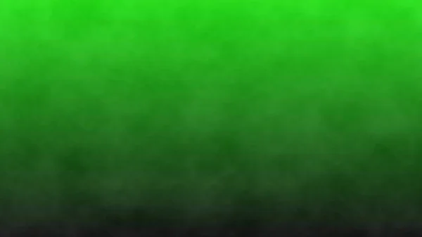 Dunkler Rauch Auf Einem Grünen Bildschirm Hintergrund Mit Chroma Taste — Stockfoto