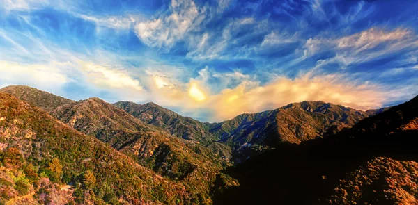 Big Santa Anita Canyon at Sunrise — Stock Photo, Image