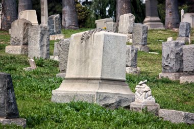 angules rosedale mezarlığında mezar taşı