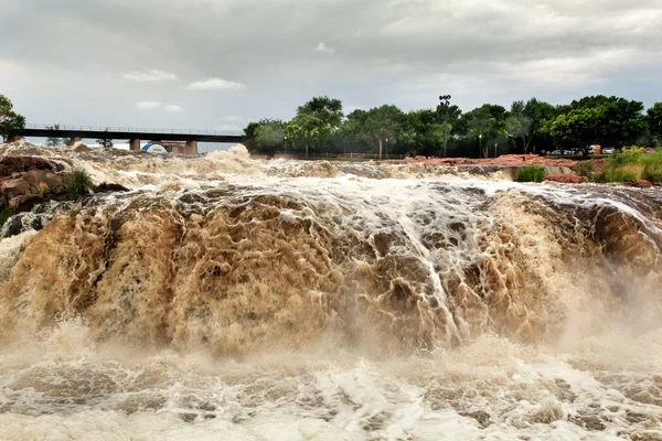 Die Wasserfälle des großen sioux-Flusses — Stockfoto