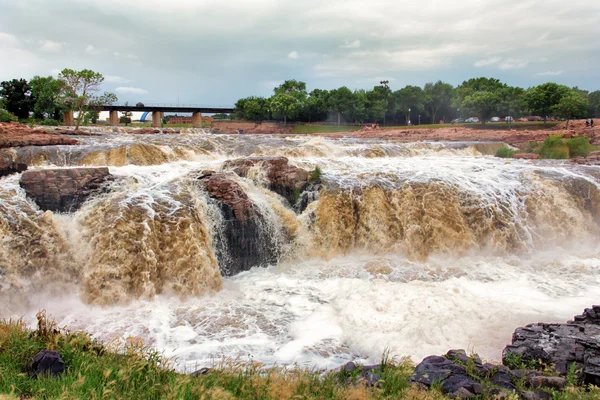 The Falls of the Big Sioux River — Stock Photo, Image