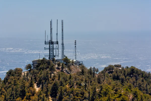 Telecommunication Towers at Mount Wilson Observatory — Stock Photo, Image