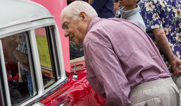 Annual Pasadena Police Class Car Show in Pasadena, California — Stock Photo, Image