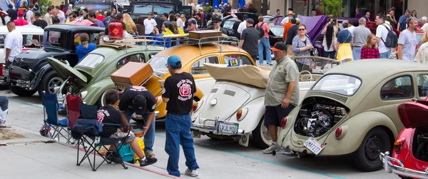 Jaarlijkse pasadena politie klasse auto show in pasadena, Californië — Stockfoto