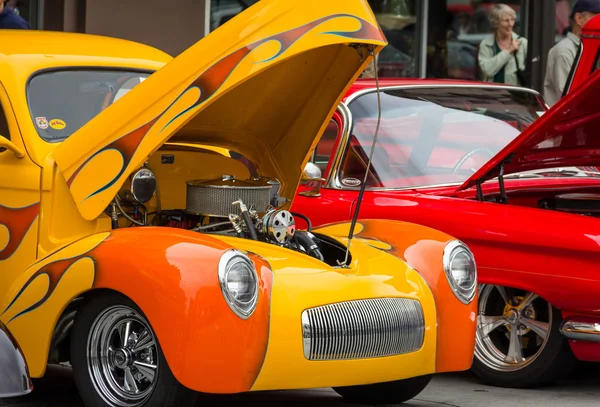 Annual Pasadena Police Class Car Show in Pasadena, California — Stock Photo, Image