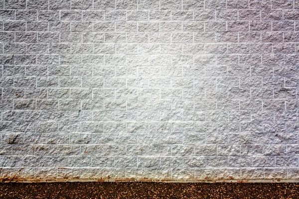 배경 또는 흰색 블록 벽 배경 — 스톡 사진