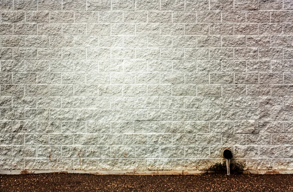 Fondo o fondo con paredes de bloque blanco — Foto de Stock