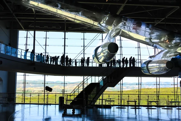 La Biblioteca Presidencial Ronald Reagan es la Fuerza Aérea Uno —  Fotos de Stock