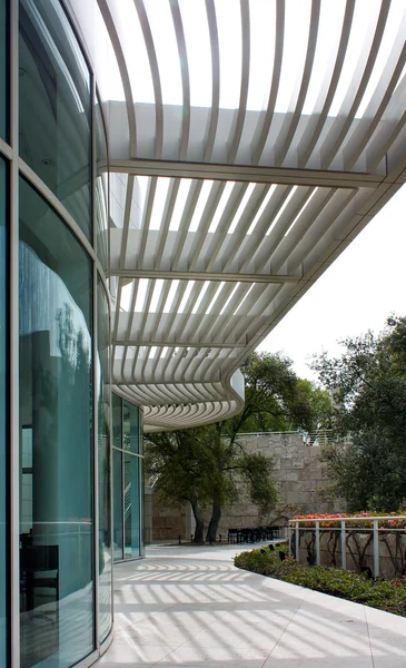 ゲッティ センターの壮大なアーキテクチャ — ストック写真