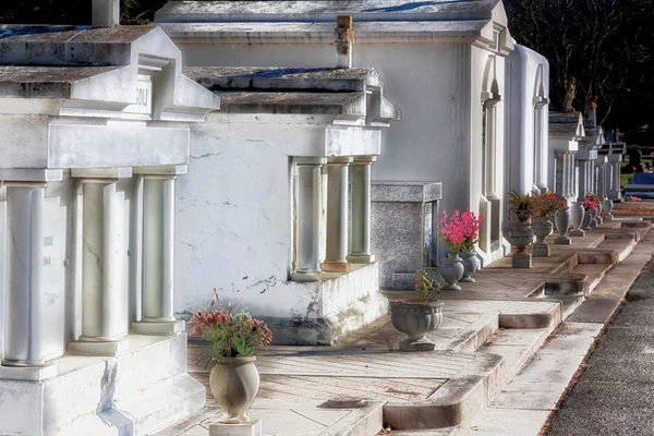 Begrafenis gewelven op de begraafplaats van san carlos — Stockfoto