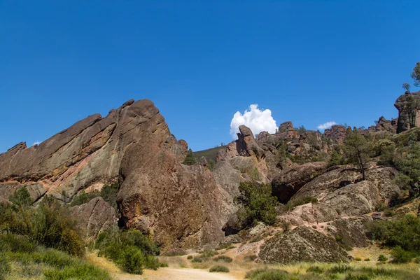 Spectaculaire rotsformaties op pinakels nationaal park — Stockfoto