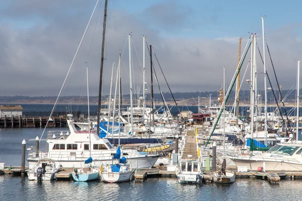 Historické přístavní monterey a marina — Stock fotografie