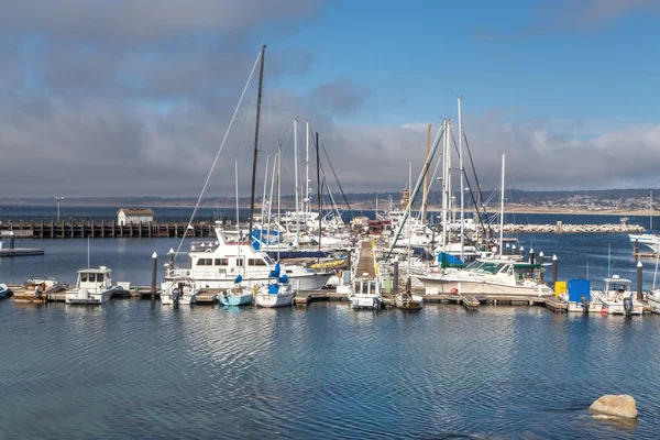 Porto histórico de Monterey e Marina — Fotografia de Stock