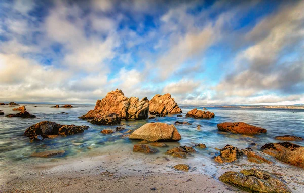 Costa do Pacífico paisagem marinha — Fotografia de Stock