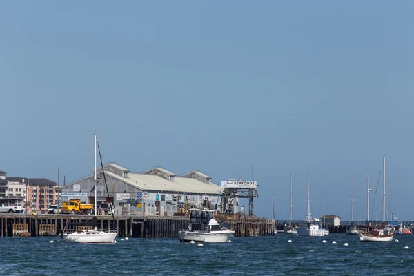 Historischer Hafen und Yachthafen von Monterey — Stockfoto