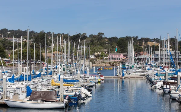 Historic Monterey Harbor and Marina — Stok Foto