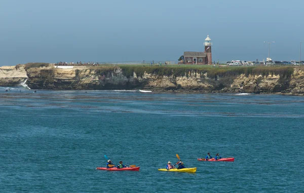 Kayakers em Santa Cruz — Fotografia de Stock