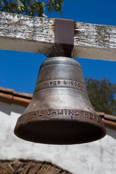 Mission Bell on Mission Trail — Stock Photo, Image