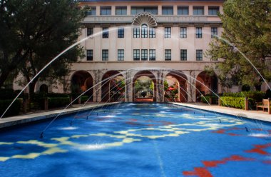 Pasadena'daki caltech kampüsünde tarihi beckman Enstitüsü,