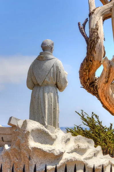 Peder junipero heykeli serra — Stok fotoğraf