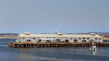 monterey Körfezi, Kaliforniya panormaic görünümünü.