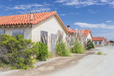 terk edilmiş binalarda, tarihi fort ord