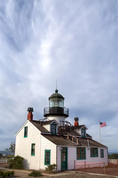 Point pinos lighthouse monterey Bay — Stockfoto