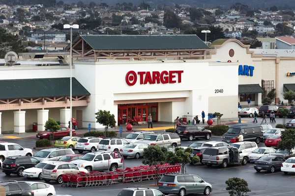 Exterior view of a Target retail store — Stock Photo, Image